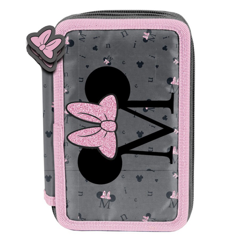 piornik-z-wyposazeniem-minnie-13 Piórnik 3-komorowy z wyposażeniem Minnie Paso - obrazek 1