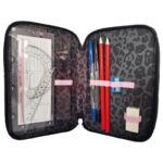 Piórnik 3-komorowy z wyposażeniem Minnie Paso - obrazek 2