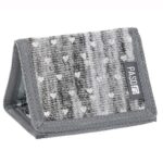 Portfel szary w serca Paso