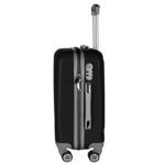 Walizka mała czarna z szarymi elementami Paso - obrazek 4