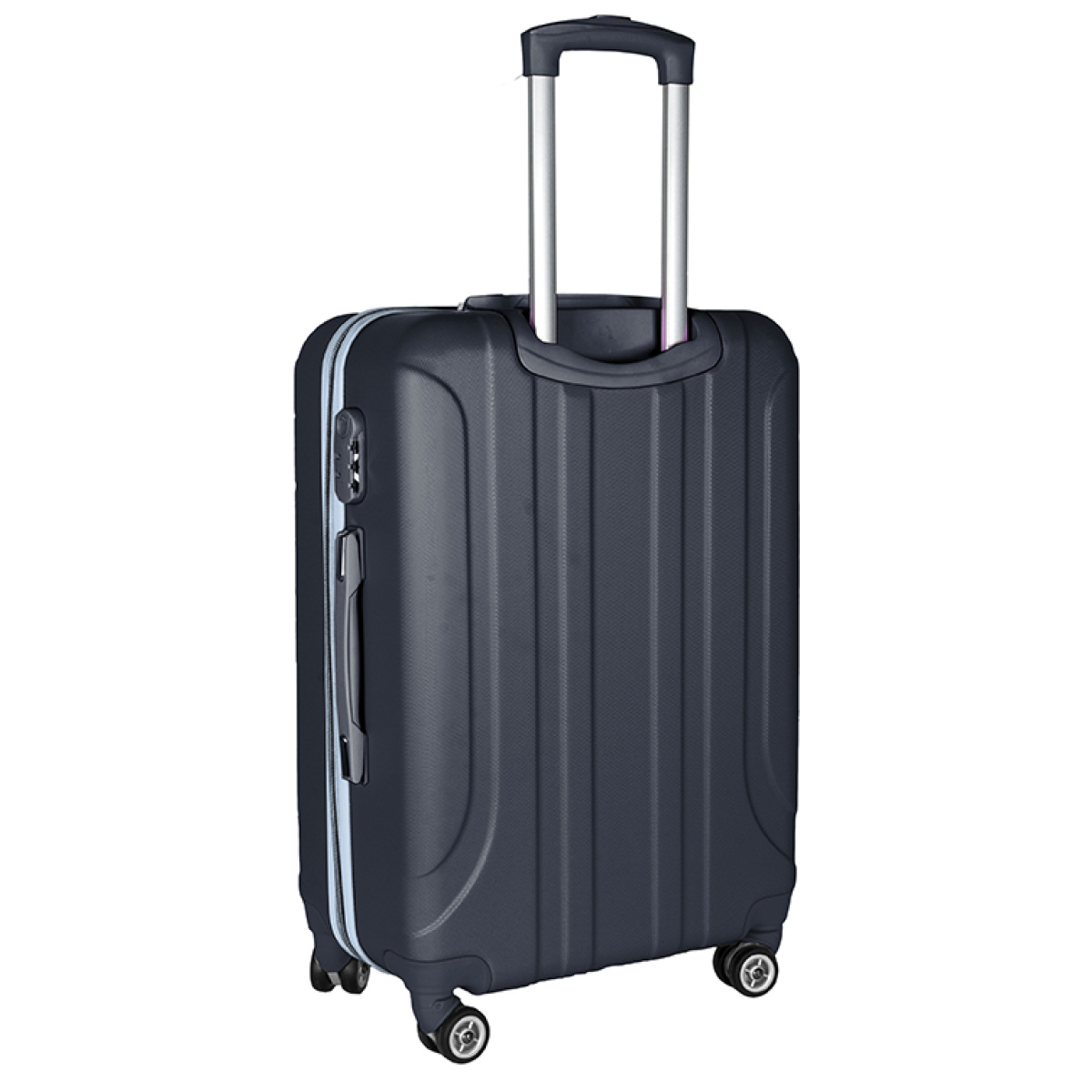 Walizka mała granatowo-błękitna Paso - obrazek 2