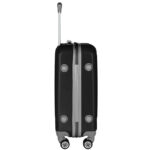 Walizka średnia czarna z szarymi elementami Paso - obrazek 3