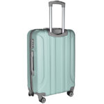 Walizka średnia  miętowa z szarymi dodatkami Paso - obrazek 2