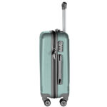 Walizka średnia  miętowa z szarymi dodatkami Paso - obrazek 4