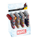 Długopisy automatyczne 6-kolorów Marvel