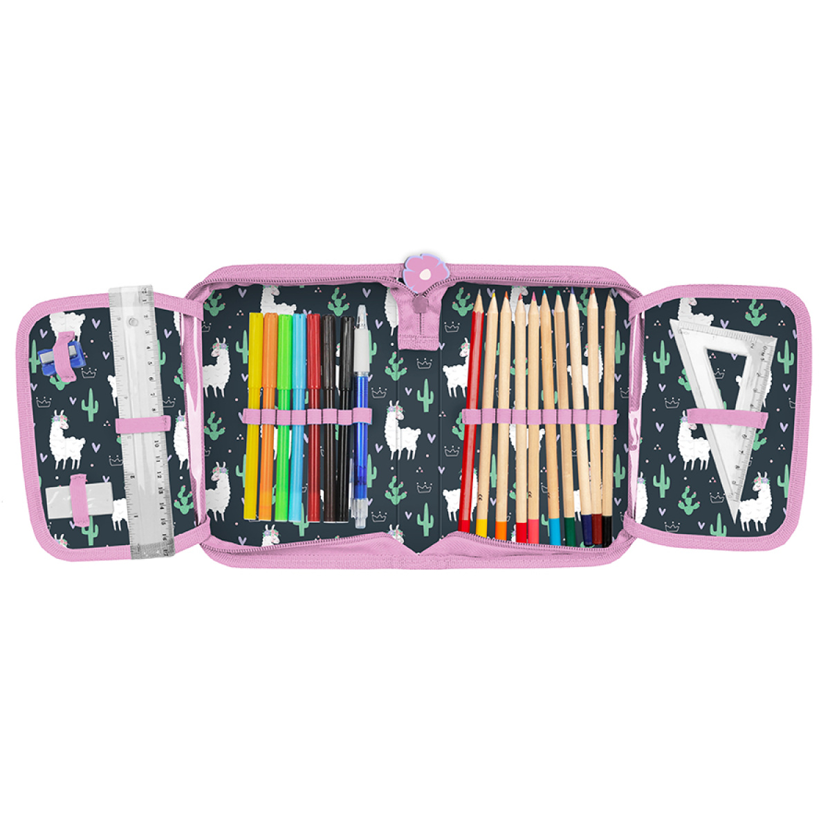 Piórnik z wyposażeniem Lama Paso - obrazek 3