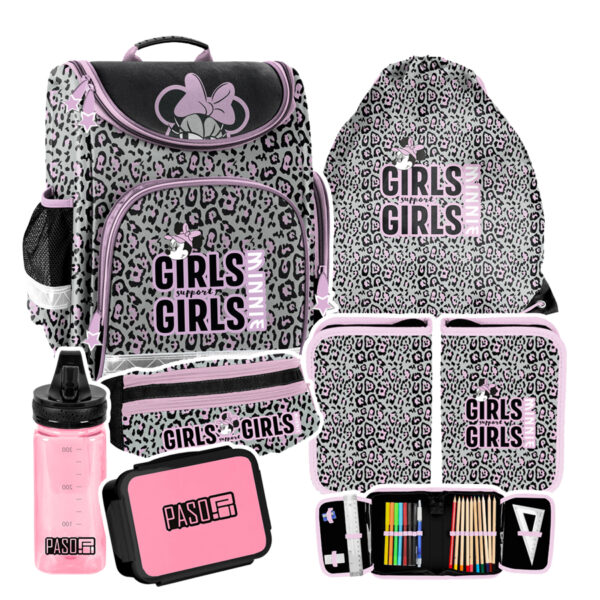 Zestw 6-elementowy Minnie Paso tornister