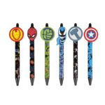 Zestaw 6 długopisów Marvel Paso