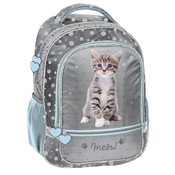 Plecak młodzieżowy z kotem