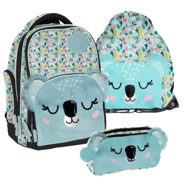 Zestaw 3-elementowy Koala Paso plecak