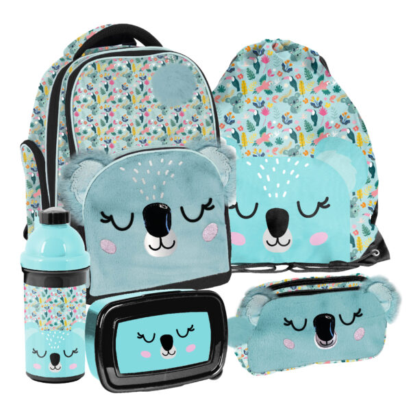 Zestaw 5-elementowy Koala Paso plecak