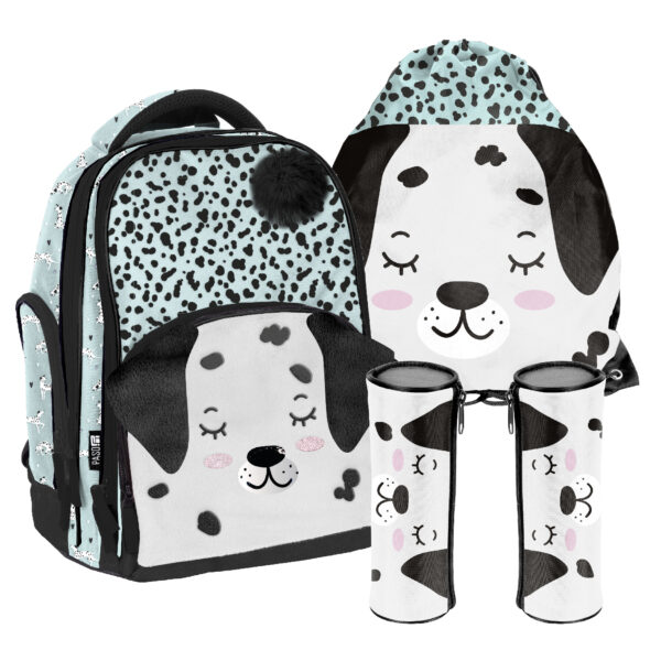 Zestaw 3-elementowy Pies Paso plecak