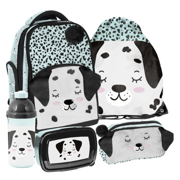Zestaw 5-elementowy Pies Paso plecak
