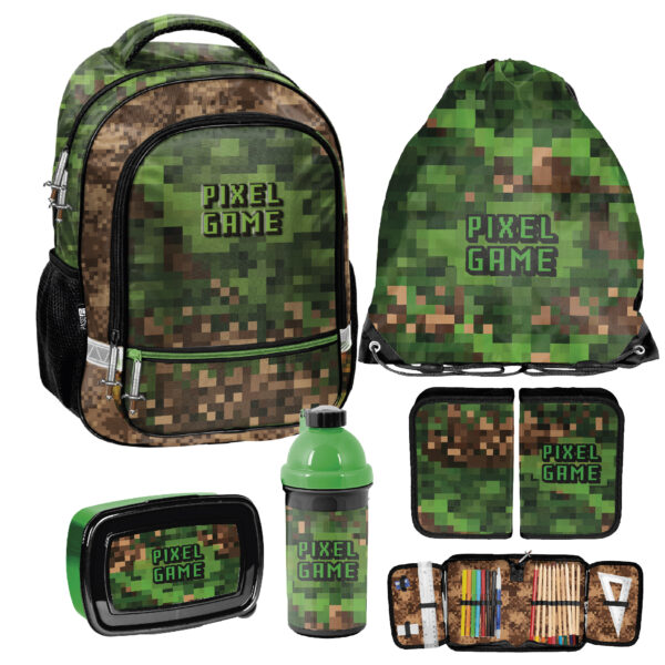 Zestaw 5-elementowy Game Paso plecak