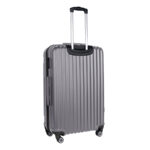 Walizka średnia szara z czarnymi wstawkami Paso - obrazek 3