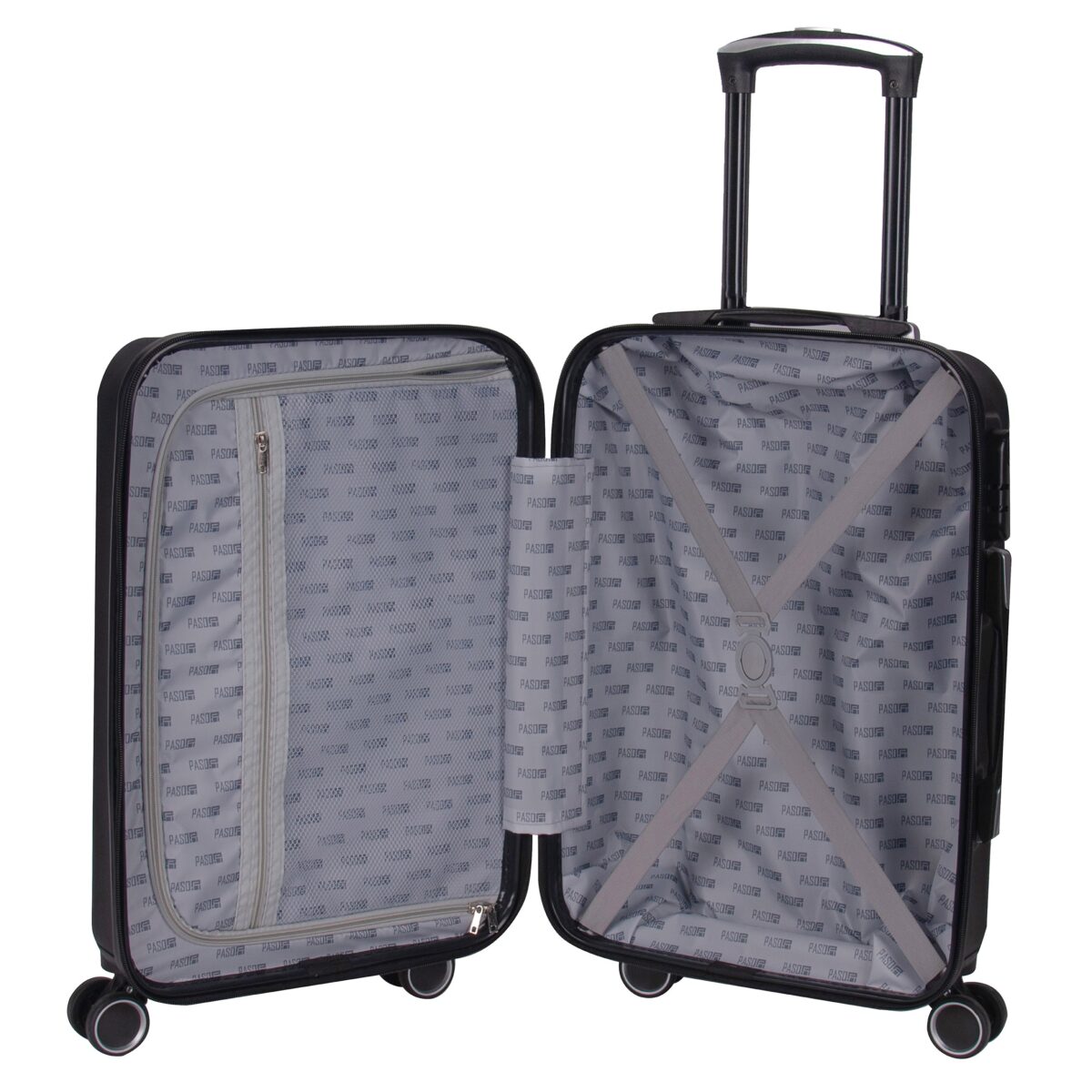 Walizka mała czarna Paso - obrazek 5