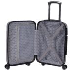 Walizka średnia szara z czarnymi dodatkami Paso - obrazek 5