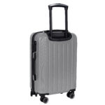 Walizka średnia szara z czarnymi dodatkami Paso - obrazek 3