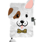 Pluszowy pamiętnik Piesek Paso A5