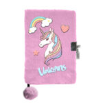 Pluszowy pamiętnik Jednorożec Paso A5