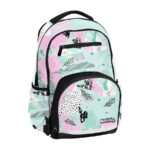 Plecak młodzieżowy miętowy Collage pattern BeUniq