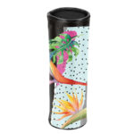 Piórnik tuba Egzotic tropikalne kwiaty BeUniq - obrazek 3