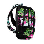 Plecak młodzieżowy Egzotic tropikalne kwiaty BeUniq - obrazek 2