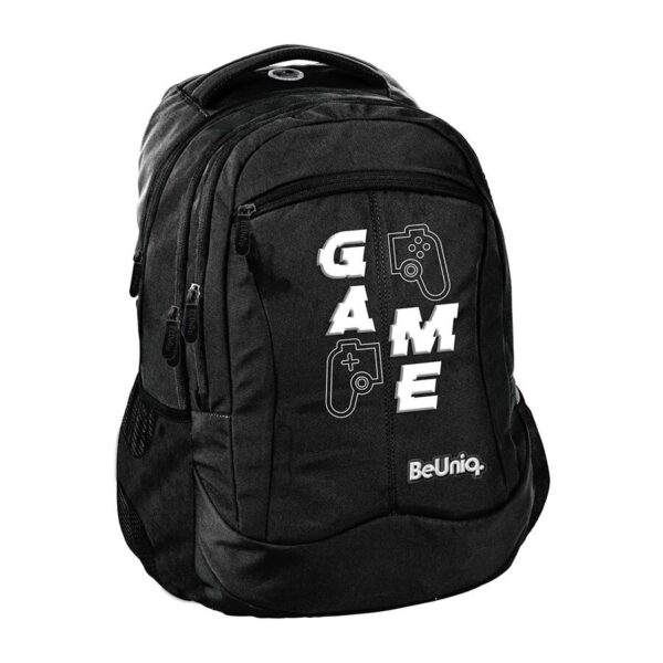 Plecak młodzieżowy czarny GAME BeUniq