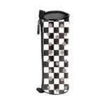 Piórnik tuba Floral check szachownica w kwiaty BeUniq