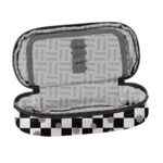 Piórnik Floral check szachownica w kwiaty BeUniq - obrazek 3