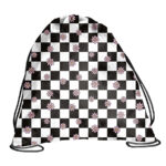 Worek na obuwie Floral check szachownica w kwiaty BeUniq