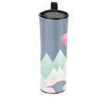 Piórnik tuba Mountains kolorowe góry BeUniq - obrazek 3