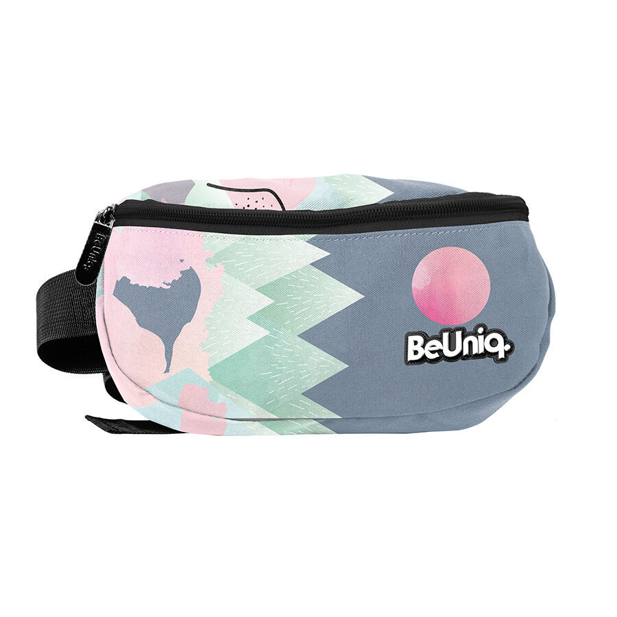 BU25PE-510_5903162138084_1 Saszetka na paso Mountains kolorowe góry BeUniq - obrazek 1