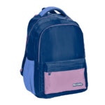 Plecak młodzieżowy Multicolored 3 kolory granat róż niebieski BeUniq