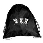 Worek na obuwie czarny Sweetness Myszka Minnie BeUniq