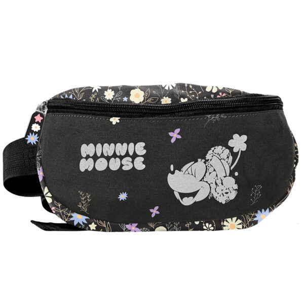 Saszetka na pas Flowers Myszka Minnie kwiatki Paso