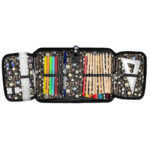 Piórnik z wyposażeniem Flowers Myszka Minnie kwiatki Paso - obrazek 3