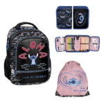 Zestaw 3-elementowy Plecak Stitch One of a kind Paso