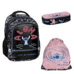Zestaw 3-elementowy Plecak Stitch One of a kind Paso
