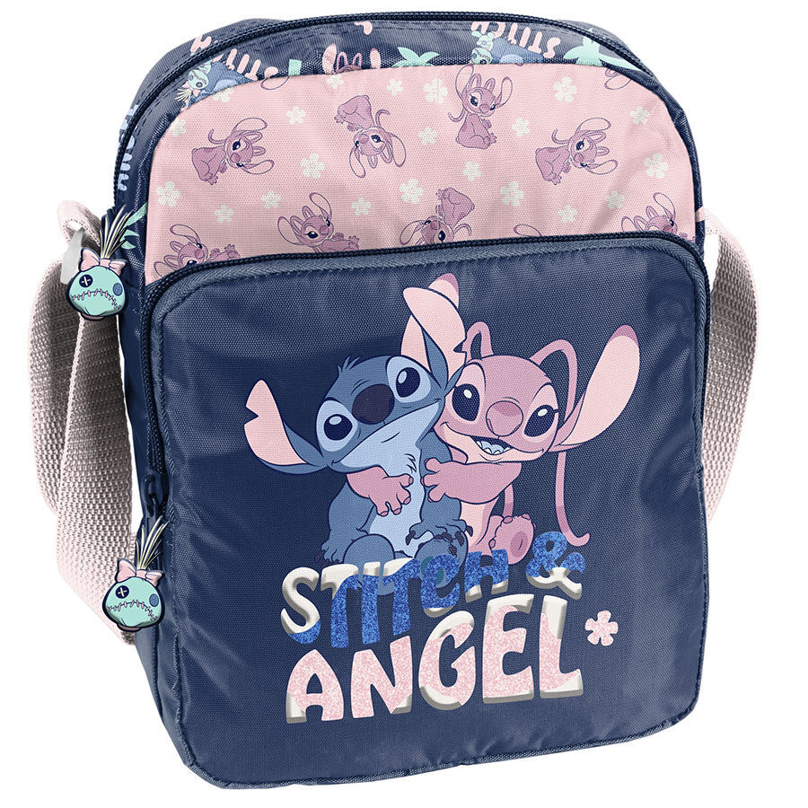 DS25CC-108_5903162133508_1 Torba na ramię granatowa Stitch i Angel Paso - obrazek 1