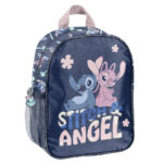 Mały plecak przedszkolny granatowy Stitch i Angel Paso
