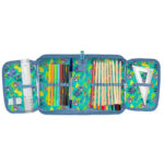 Piórnik z wyposażeniem Flowers Stitch kwiatki Paso - obrazek 3