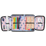 Piórnik z wyposażeniem Sky blue Stitch Paso - obrazek 3