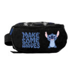 Saszetka na pas czarna Make some waves Stitch BeUniq