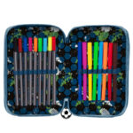 Piórnik 3-komorowy z wyposażeniem Football piłka Paso - obrazek 4