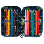 Piórnik 3-komorowy z wyposażeniem Football piłka Paso - obrazek 5