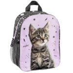 Mały plecak przedszkolny 3D Striped cat Kotek Paso