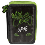 Piórnik 2-komorowy bez wyposażenia Play Game Pad Paso