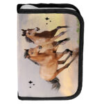 Piórnik z wyposażeniem konie Lovely horses Paso