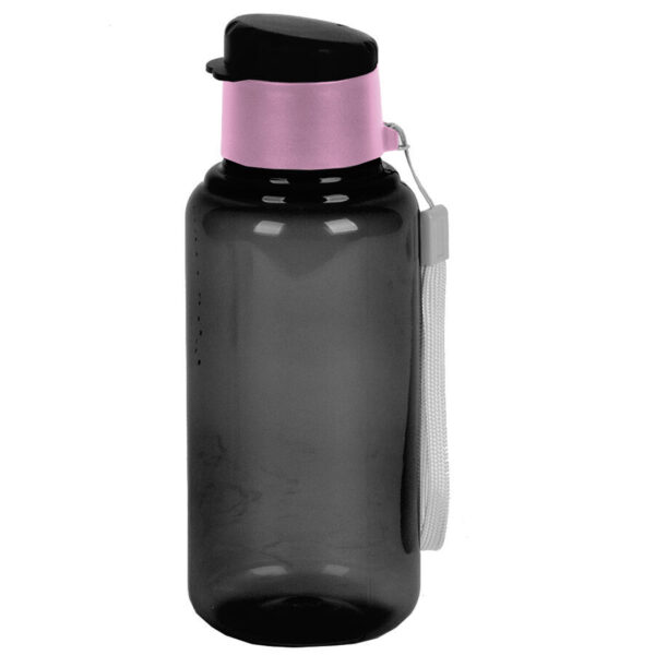 Bidon czarno-różowy Paso